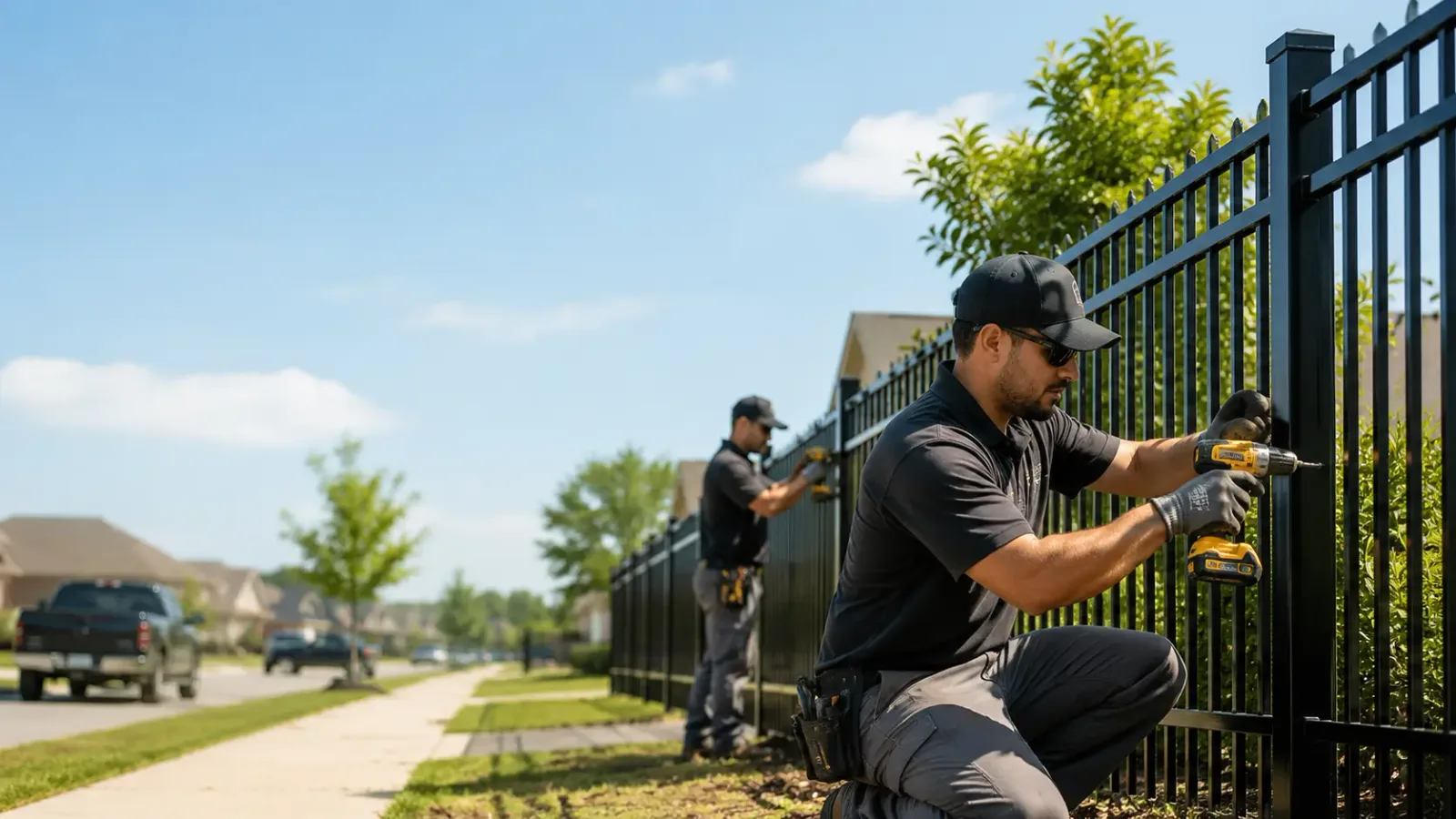 Metal Fence Installation in Remus, MI